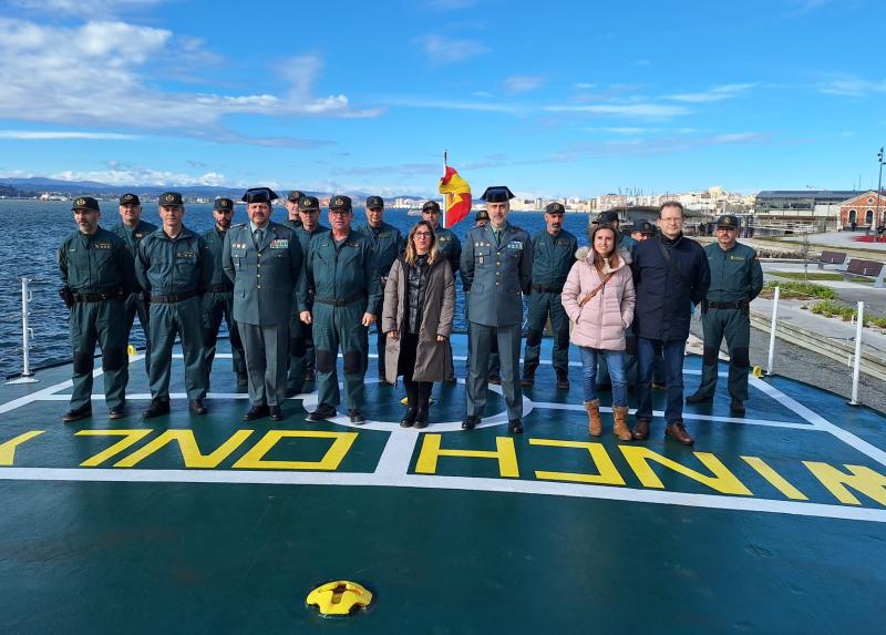El buque ‘Río Miño’ de la Guardia Civil se encuentra en Cantabria para apoyar la costera de la caballa y la anchoa
