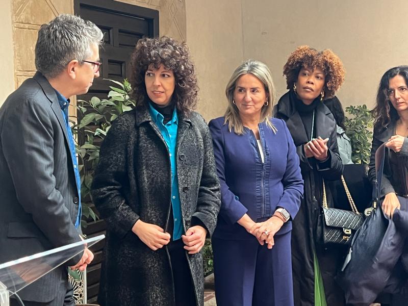La delegada del Gobierno y el secretario de Estado de Cultura inauguran la exposición “Una visión propia”, en el Museo del Greco, en Toledo