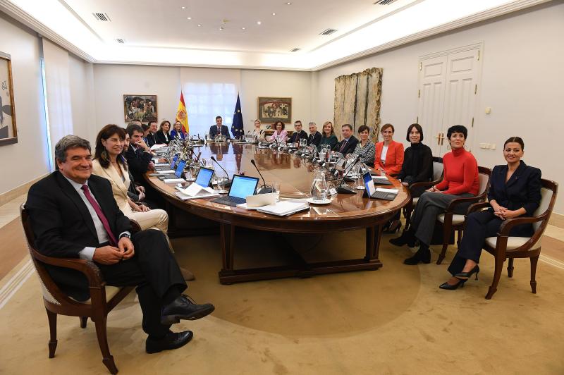 Reunión del consejo de ministros
