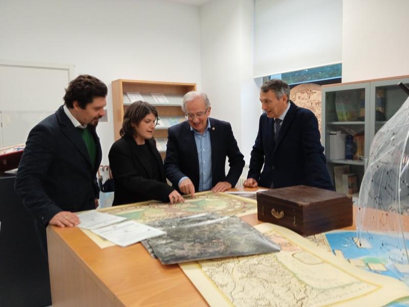 El Instituto Geográfico Nacional inaugura la Casa del Mapa / Mapen Etxea <br/>