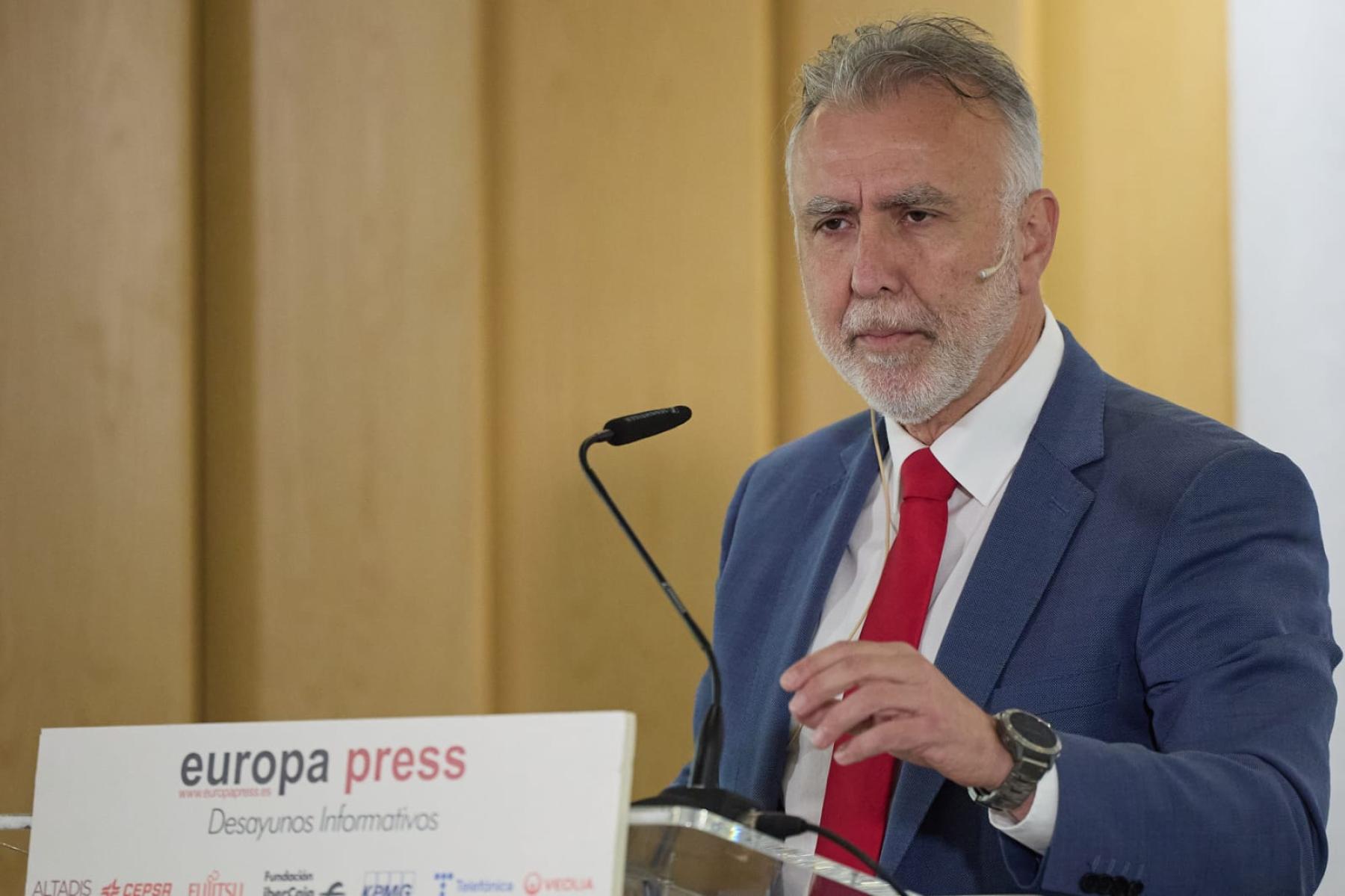 El ministro de Política Territorial y Memoria Democrática interviene en los Desayunos Informativos de Europa Press